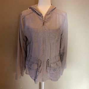 St. Tropez 100% Linen Hooded Jacket